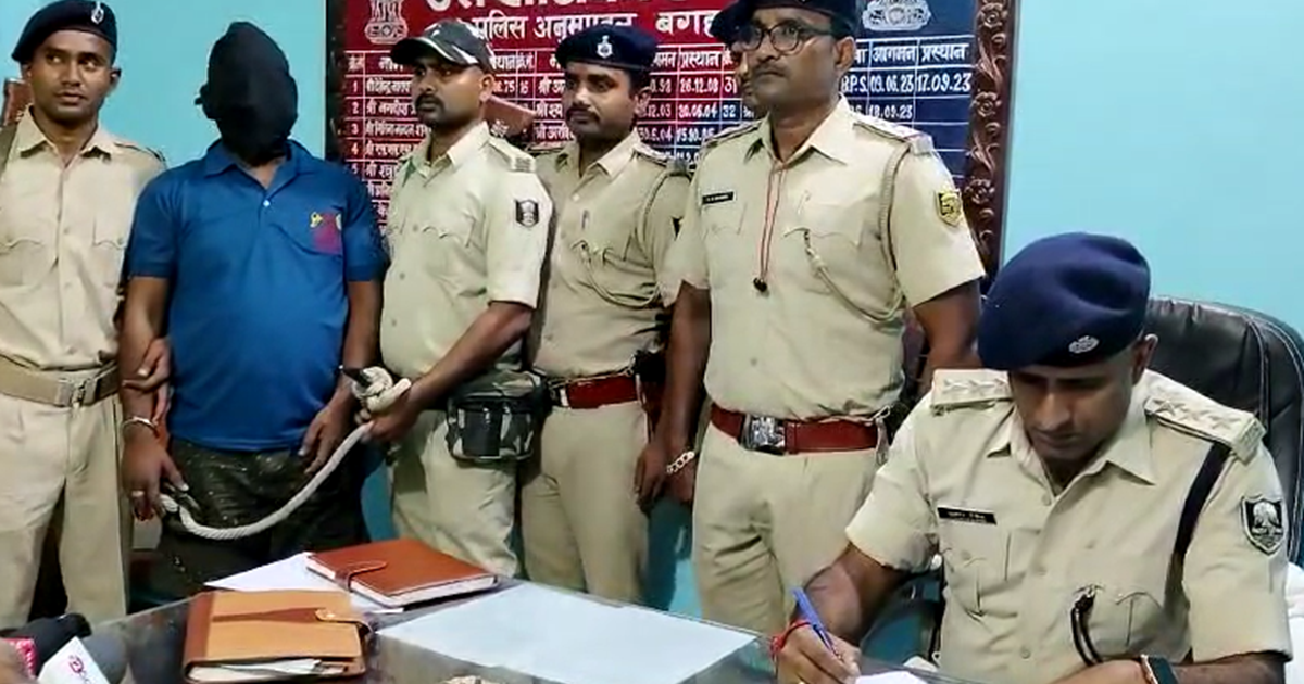 BREAKING Bounty criminal of UP-Bihar arrested, weapon also r