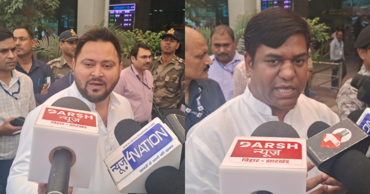 There was a ruckus when Tejashwi-Mukesh ate fish, said - 'Vi