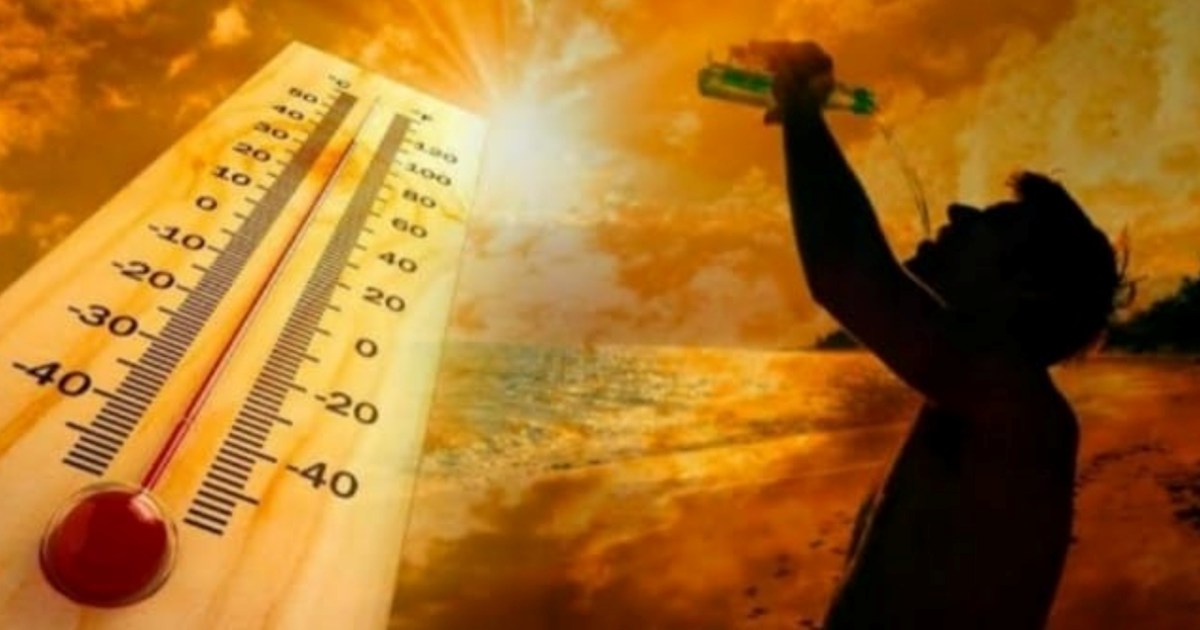 The state's temperature crossed 40, the weather department i