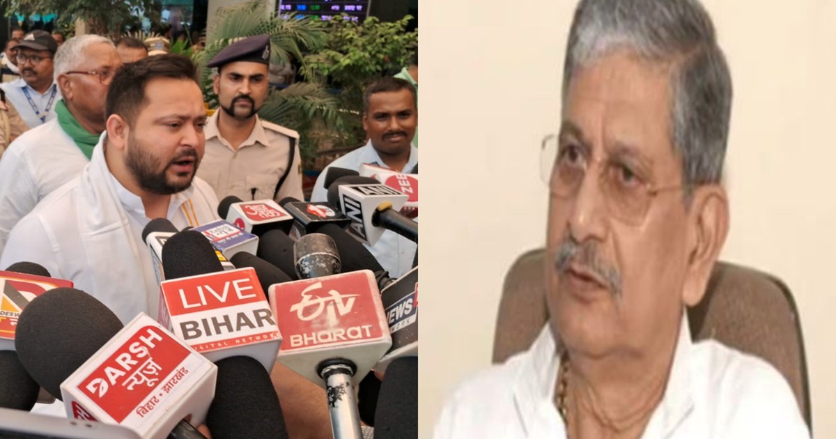 POLITICS: Tejashwi took a jibe at CM Nitish, then Lalan Sing