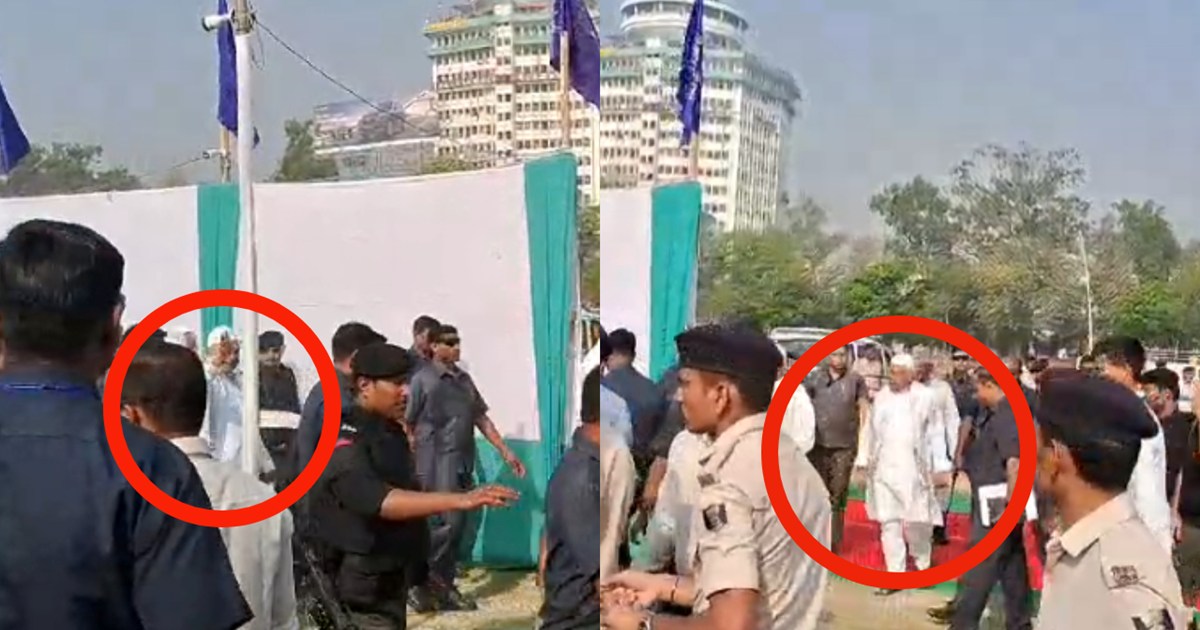 After reaching Gandhi Maidan, CM Nitish congratulated on Eid