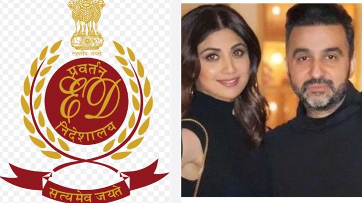 Big action by ED against actress Shilpa Shetty and her husba Big action by ED against actress Shilpa Shetty and her husba