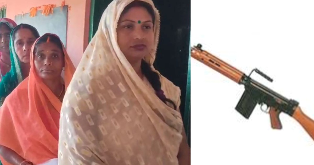 BIG BREAKING, SLR rifle stolen from police jawan who came to