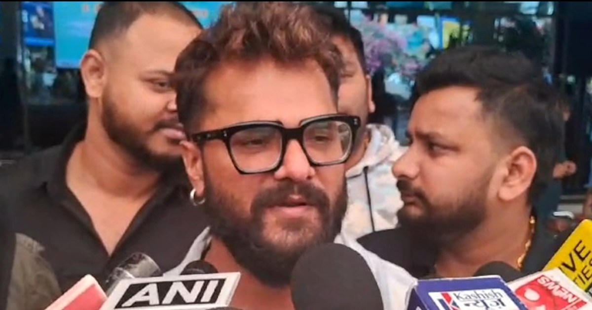 Bojpuri abhineta khesari ka byan