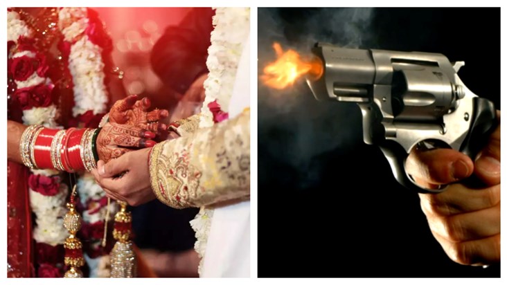 There was a stir after the wedding procession opened fire wh There was a stir after the wedding procession opened fire wh