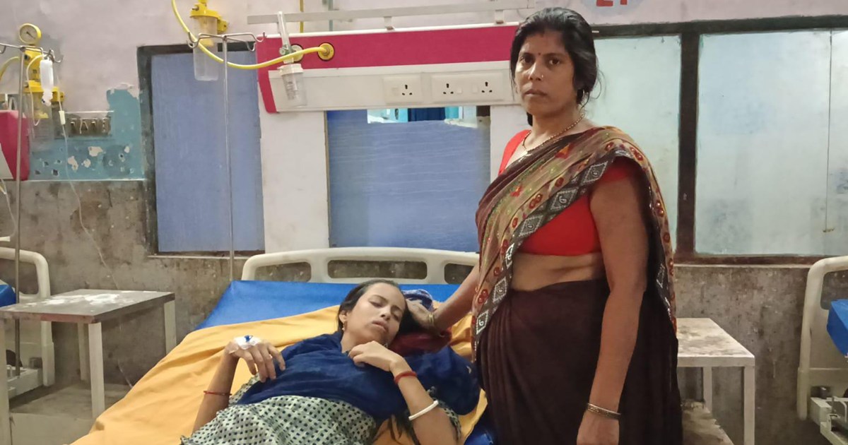 Father-in-law and husband brutally beat up a woman for dowry