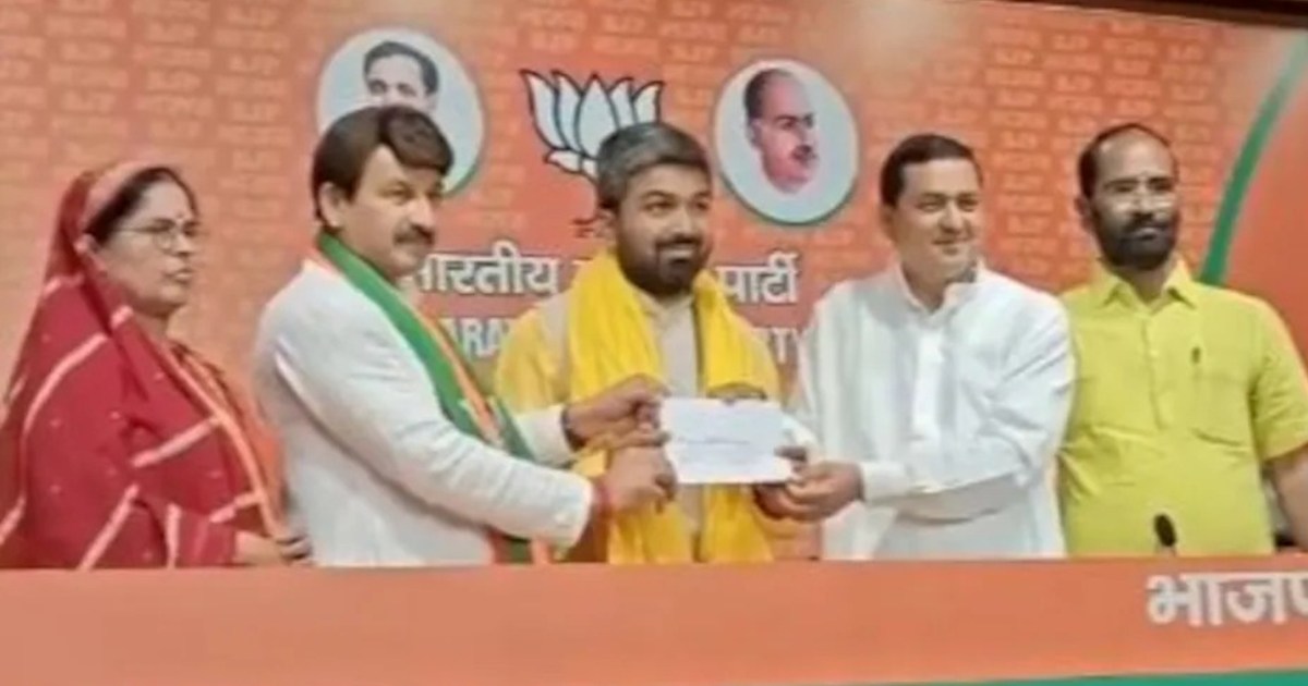 Manish Kashyap joins BJP, mother says - 'Handed over son to 