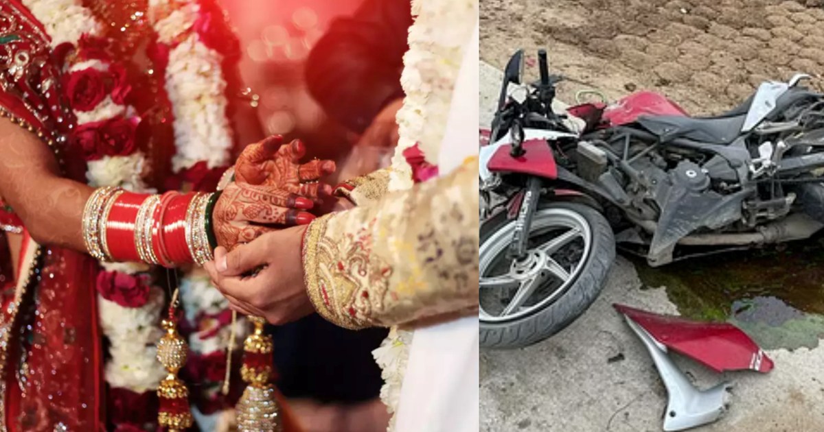 Mourning in happiness: Three friends were going to a friend'