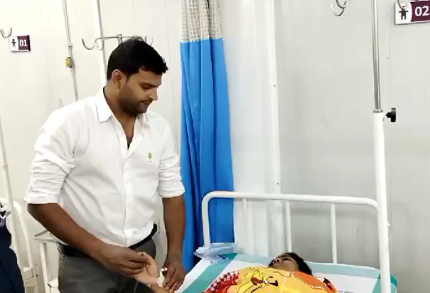 Big operation in small hospital, 5 kg tumor found in woman's