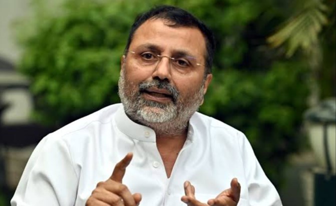 BJP MP Nishikant Dubey got into trouble for his statement on BJP MP Nishikant Dubey got into trouble for his statement on