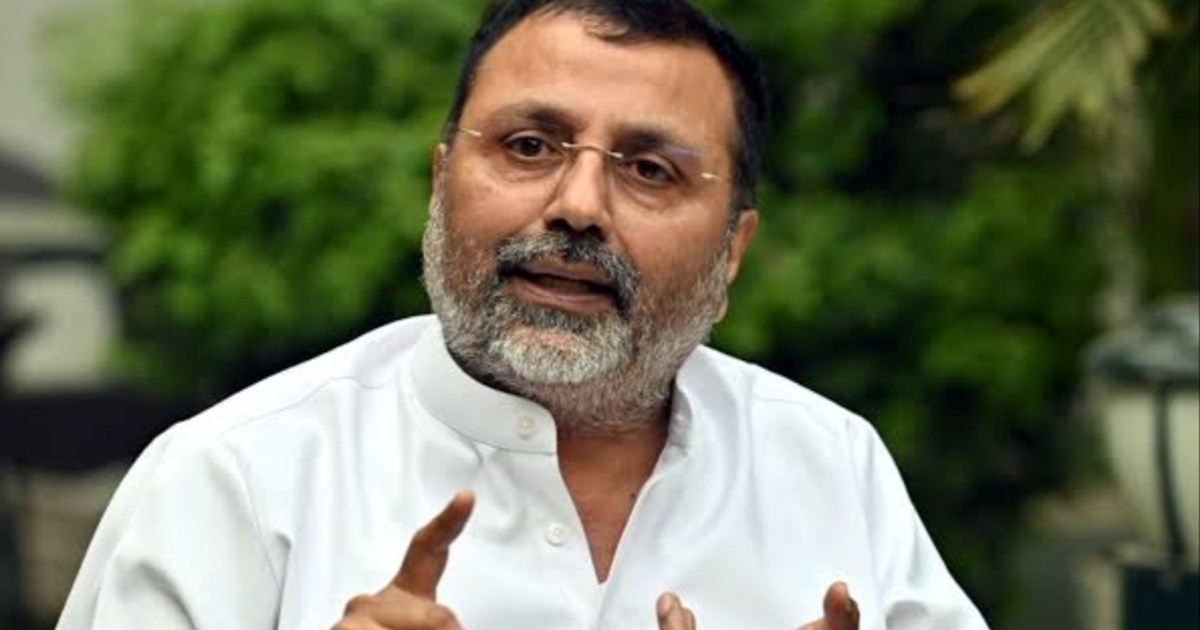 BJP MP Nishikant Dubey got into trouble for his statement on