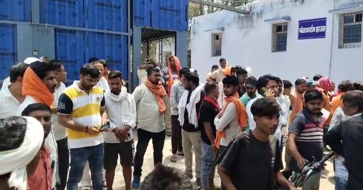 Four friends died together in a road accident in Kaimur