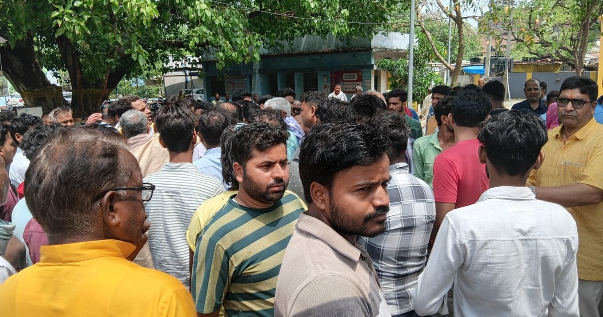 In Gopalganj, before the bride's palanquin, the father's fun