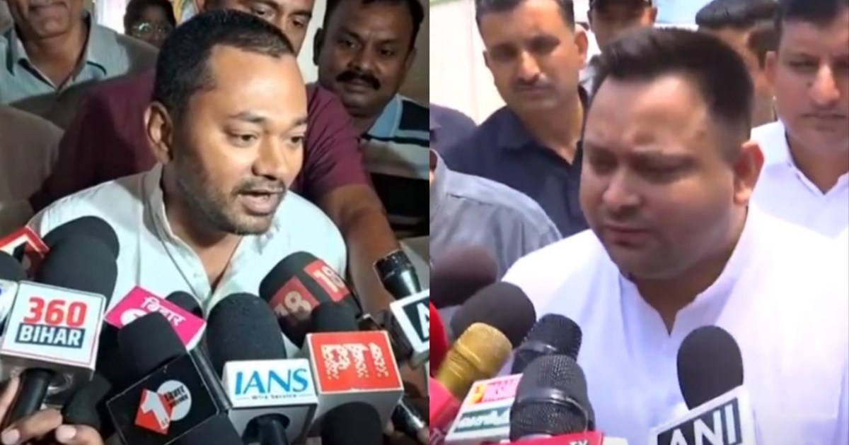 CM Nitish's son Nishant gave a big statement about Tejashwi 