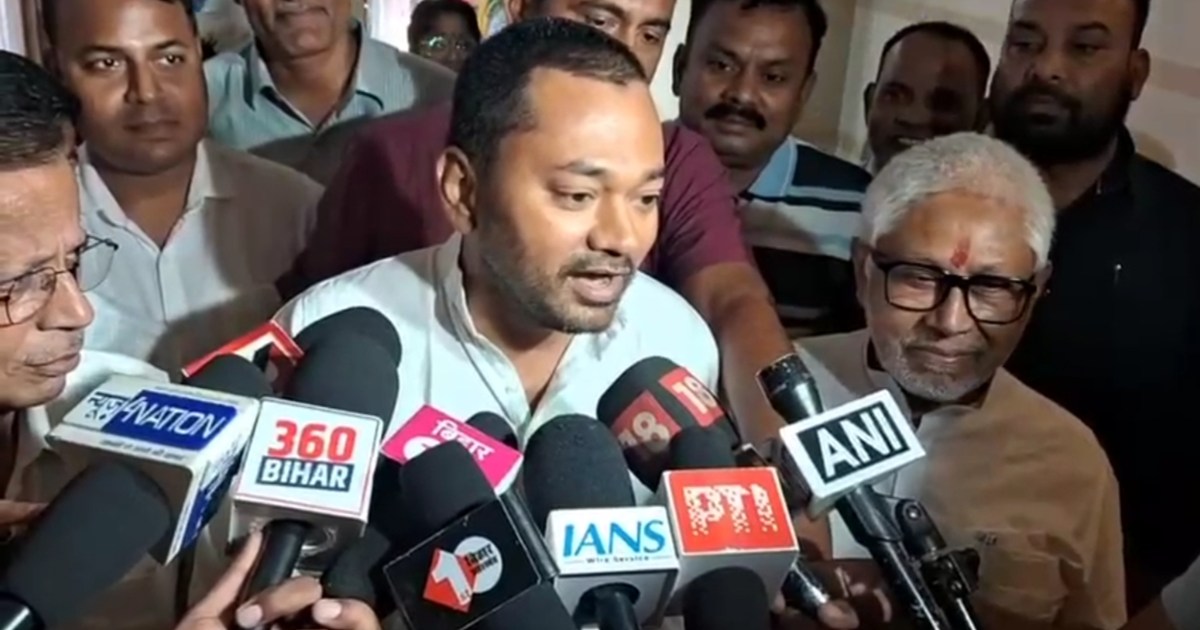 CM Nitish's son Nishant created suspense over his entry into