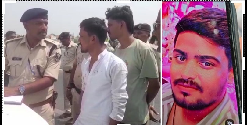 Criminals shot a young man in broad daylight on JP Ganga Pat Criminals shot a young man in broad daylight on JP Ganga Pat