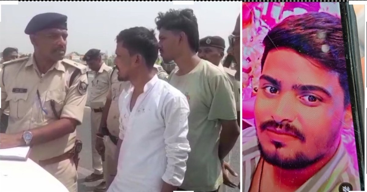 Criminals shot a young man in broad daylight on JP Ganga Pat