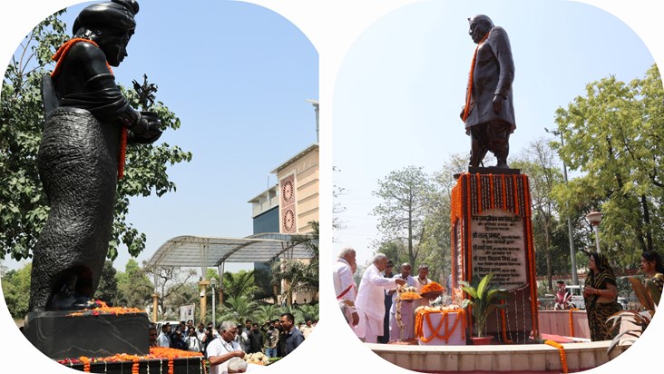 Governor and Chief Minister paid tribute on the birth annive Governor and Chief Minister paid tribute on the birth annive