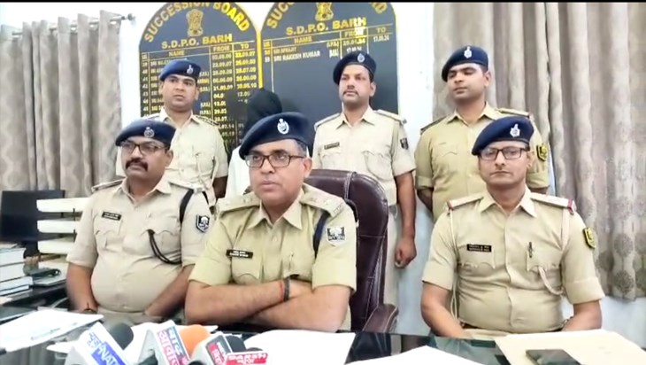 Patna's flood police caught the accused of the inspector mur