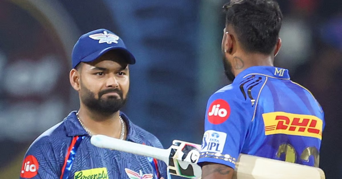 Rishabh Pant's team LSG won a big victory, defeated Mumbai I