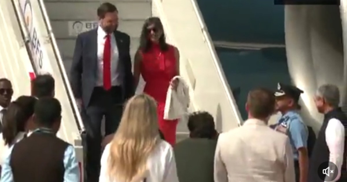 US Vice President arrives in Delhi with family, will also vi