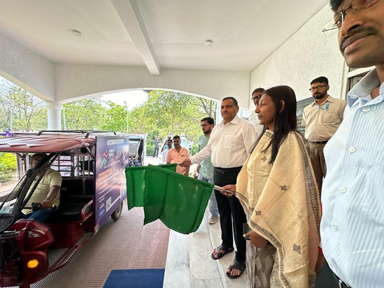 Chief Secretary flagged off the promotional chariot for Khel Chief Secretary flagged off the promotional chariot for Khel