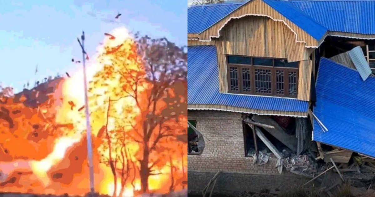 Security forces released a list of 14 terrorists, blew up th