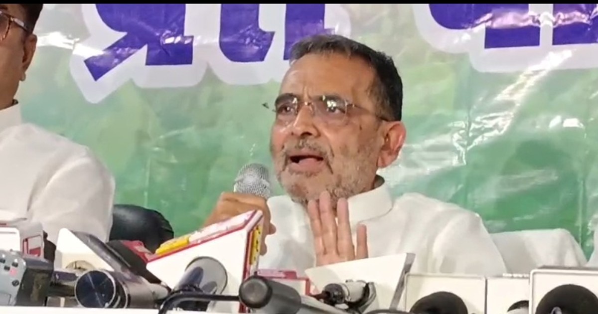 Upendra Kushwaha ka bda byan