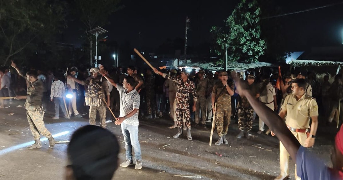 Stones pelted on Darbhanga police for preventing DJ from pla