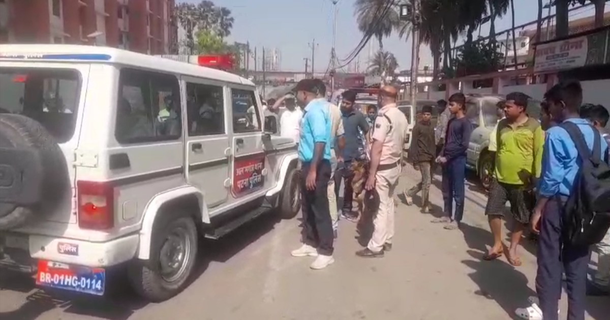 Dead body on a cart in Patna, the entire incident was captur