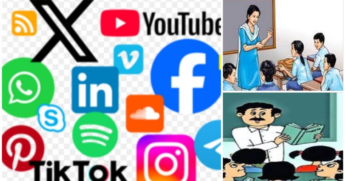 Teachers who oppose the department through social media shou