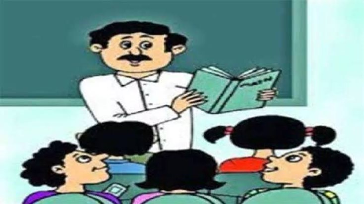 Police caught the head master who reached school after drink Police caught the head master who reached school after drink