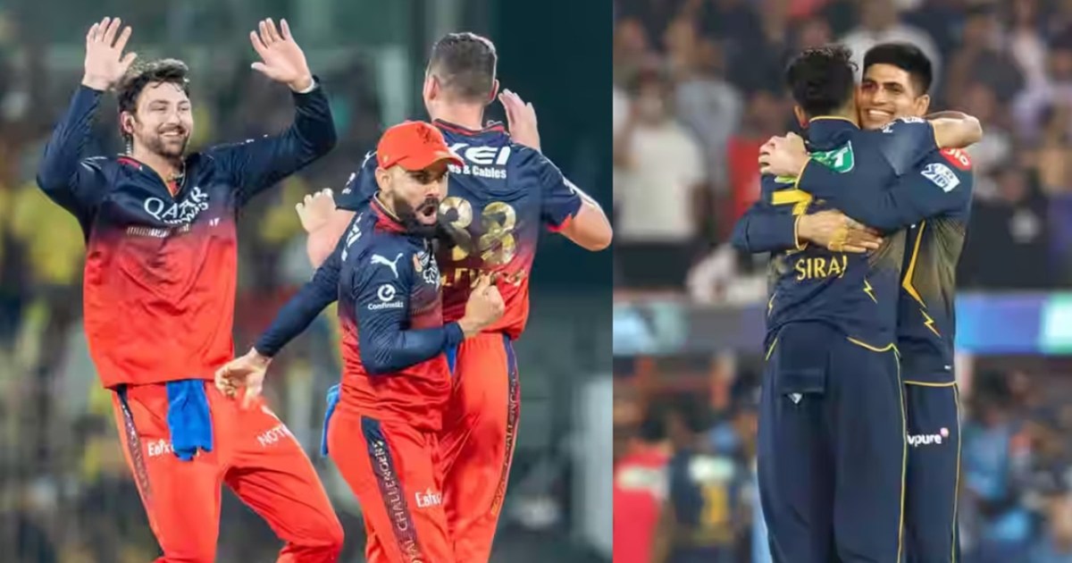 Today Royal Challengers Bangalore and Gujarat Titans clash, 