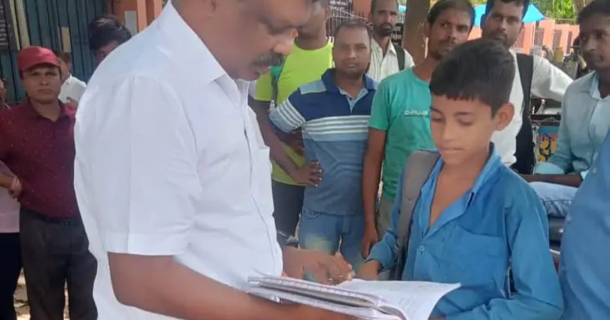 ACS S. Siddharth wrote a letter to the principal, gave good 