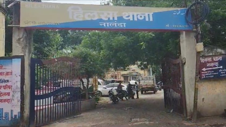There was a fight and firing in Nalanda due to a dispute