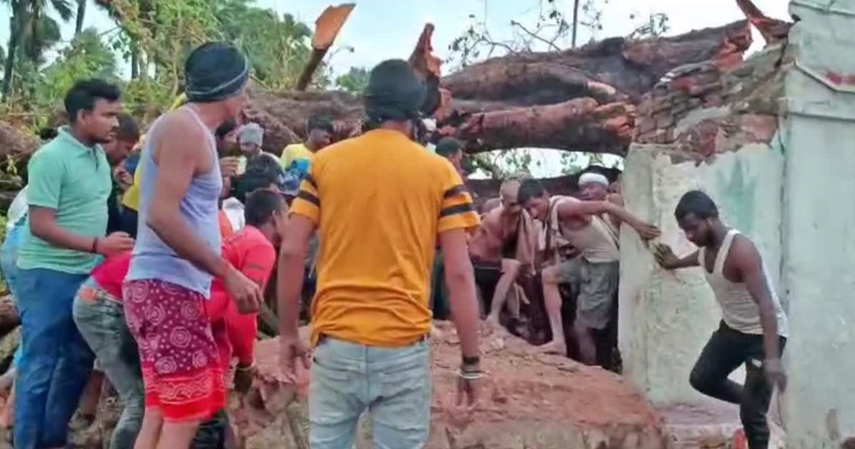 Tree fell on temple in Nalanda, many died, know details..