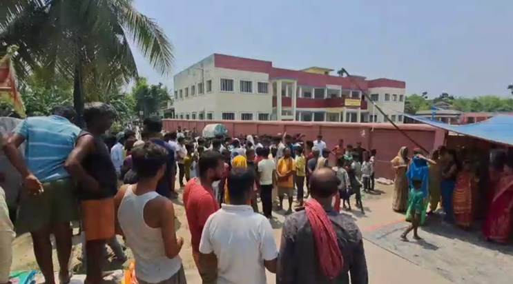 Fire broke out in school while cooking food, uproar after th