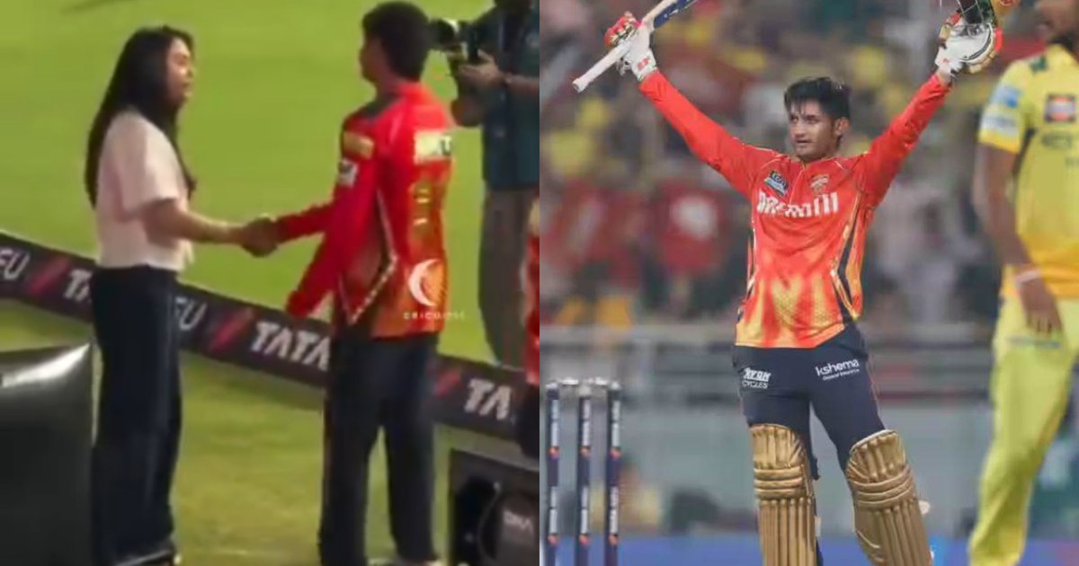 Preity Zinta met Priyansh Arya who scored a brilliant centur