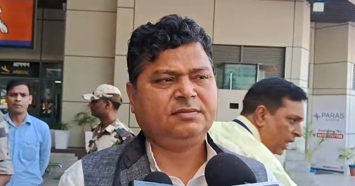 Kendiry mntri raj bhushn nishad ka byan