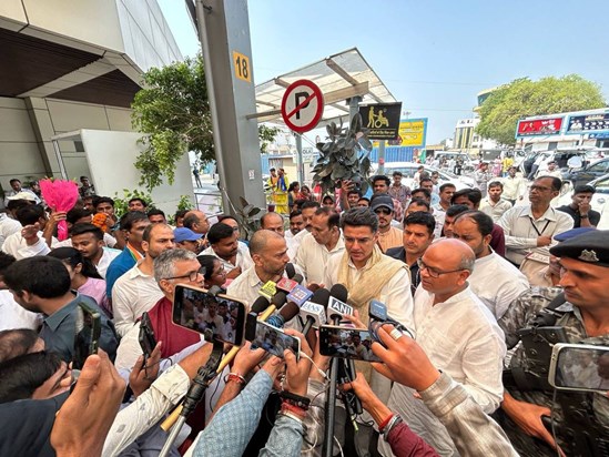 Congress leader Sachin Pilot's big statement on Tejashwi bei Congress leader Sachin Pilot's big statement on Tejashwi bei