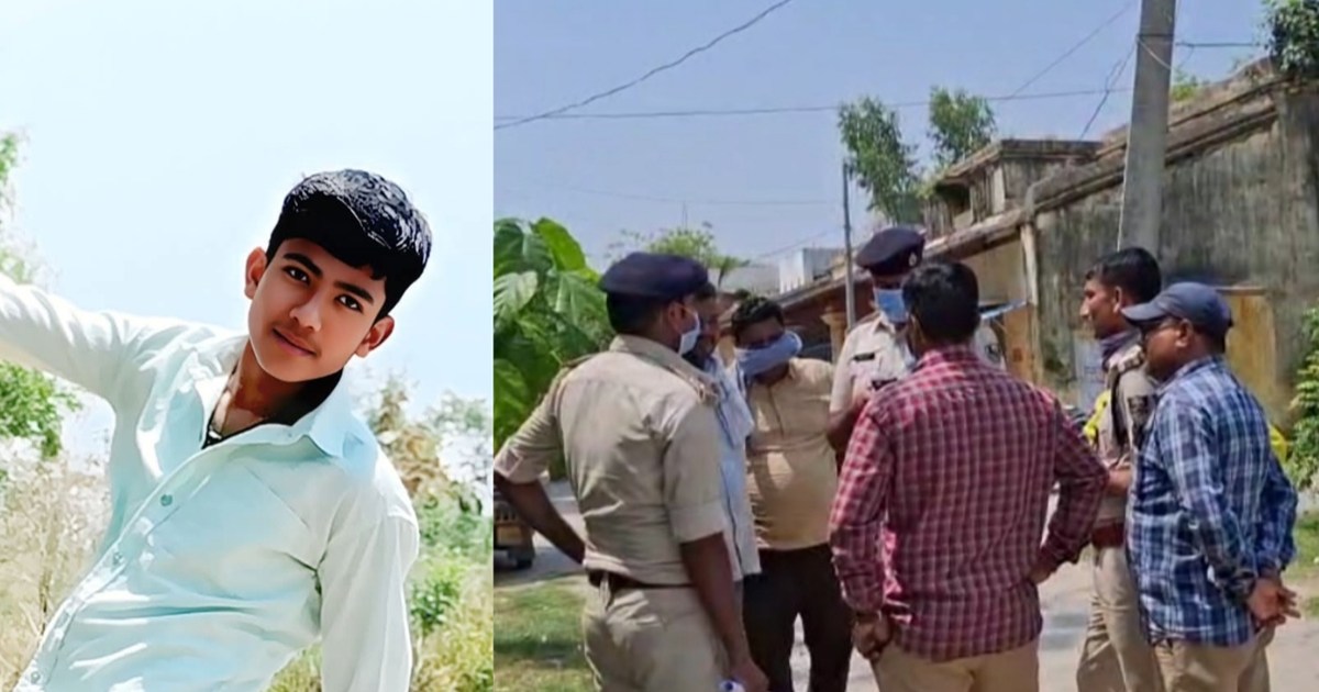 In West Champaran, a student who had gone to school to get T