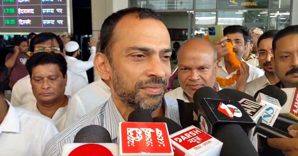 Bihar congress prbhari ka bda byan