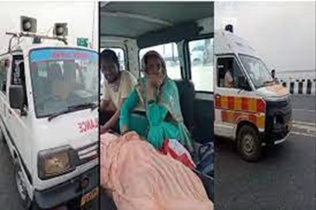 nitish-convoy-ambulance-patna-viral-video nitish-convoy-ambulance-patna-viral-video