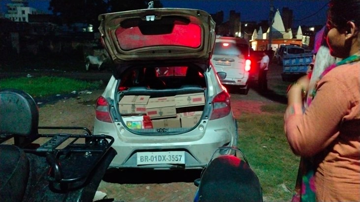 saran car liquor news