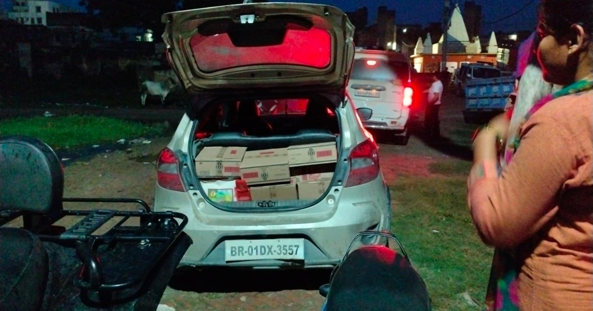 saran car liquor news