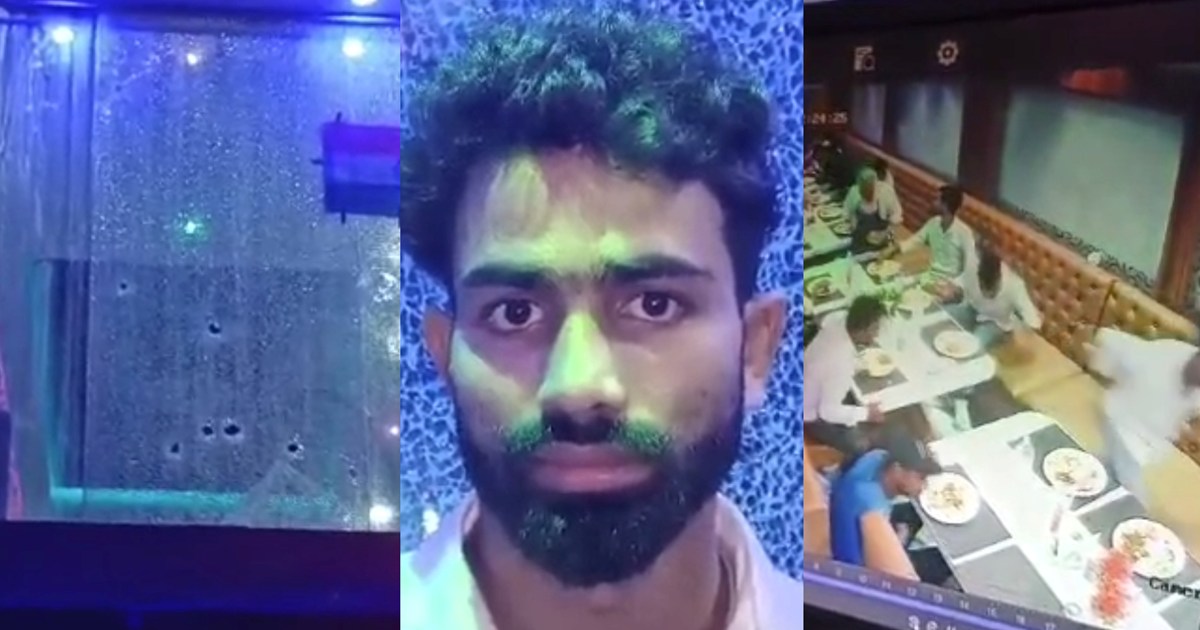 Criminals fired at the birthday party, CCTV footage surfaced