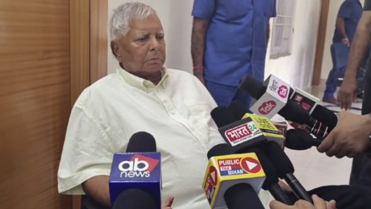 Today Lalu will go to his native village Phulwariya