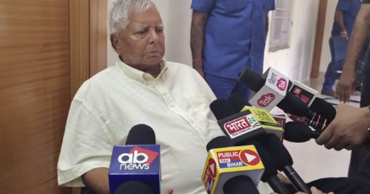 Today Lalu will go to his native village Phulwariya