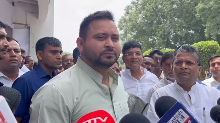 tejashwi yadav on samrat choudhary independence day statemen