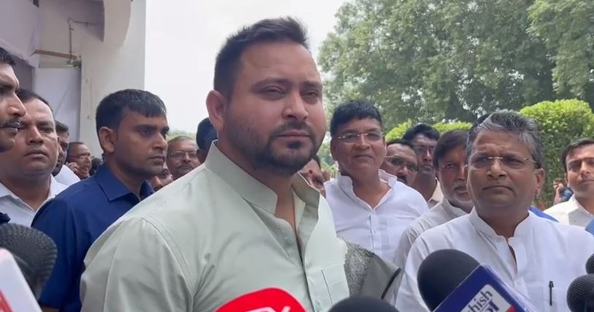 tejashwi yadav on samrat choudhary independence day statemen
